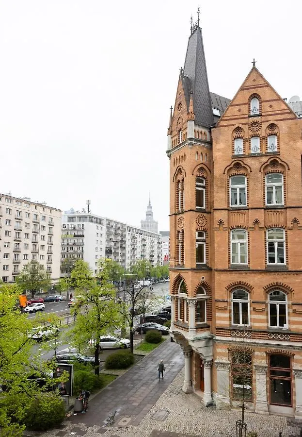 Marszalkowska White & Black Apartment ワルシャワ